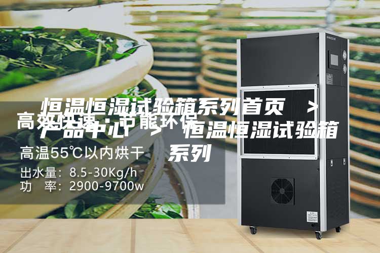 恒温恒湿试验箱系列首页 ＞ 产品中心 ＞ 恒温恒湿试验箱系列
