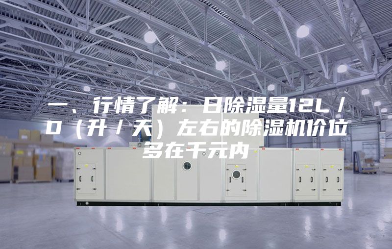 一、行情了解：日除湿量12L／D（升／天）左右的除湿机价位多在千元内