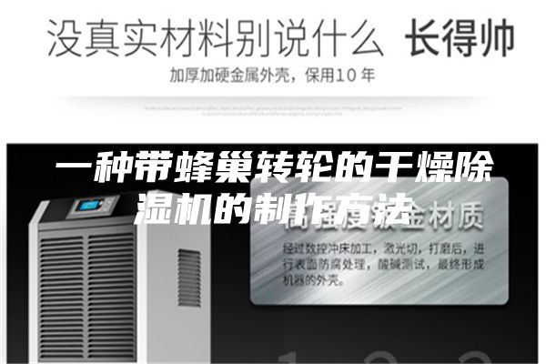 一种带蜂巢转轮的干燥除湿机的制作方法
