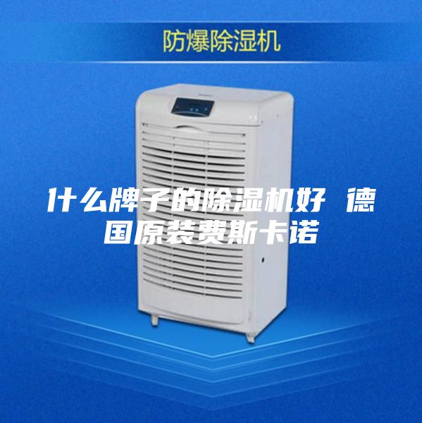 什么牌子的除湿机好 德国原装费斯卡诺