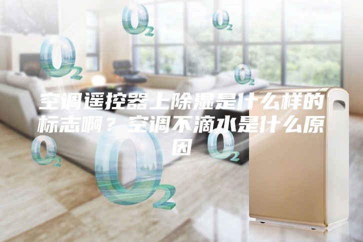空调遥控器上除湿是什么样的标志啊？空调不滴水是什么原因