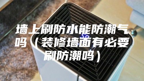 墙上刷防水能防潮气吗（装修墙面有必要刷防潮吗）