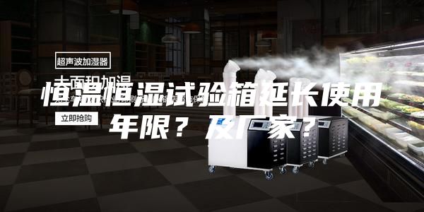 恒温恒湿试验箱延长使用年限？及厂家？