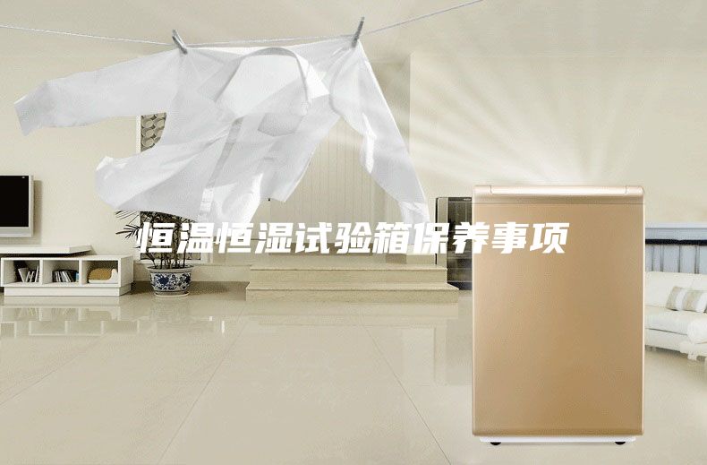 恒温恒湿试验箱保养事项