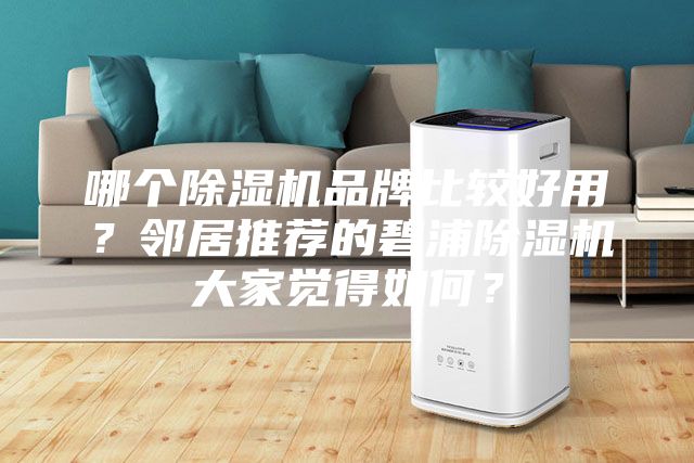 哪个除湿机品牌比较好用？邻居推荐的碧浦除湿机大家觉得如何？
