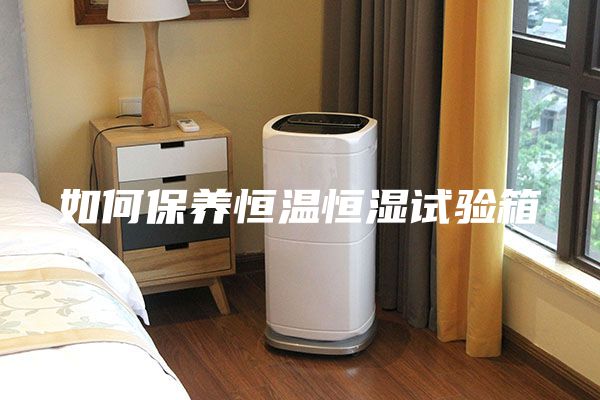如何保养恒温恒湿试验箱