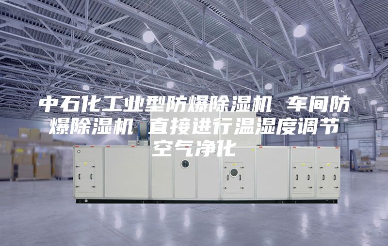 中石化工业型防爆除湿机 车间防爆除湿机 直接进行温湿度调节空气净化