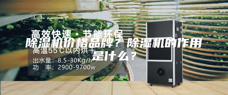 除湿机价格品牌？除湿机的作用是什么？