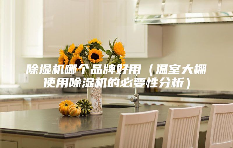 除湿机哪个品牌好用（温室大棚使用除湿机的必要性分析）