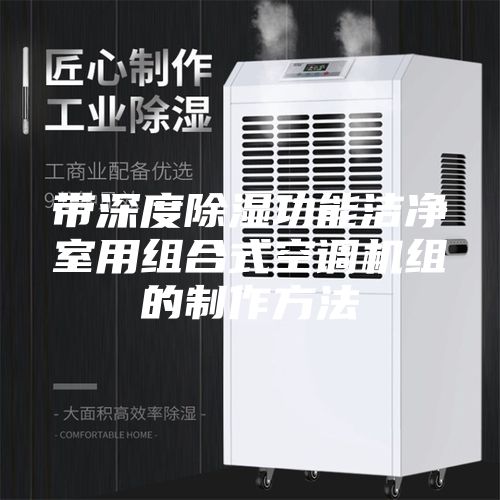 带深度除湿功能洁净室用组合式空调机组的制作方法