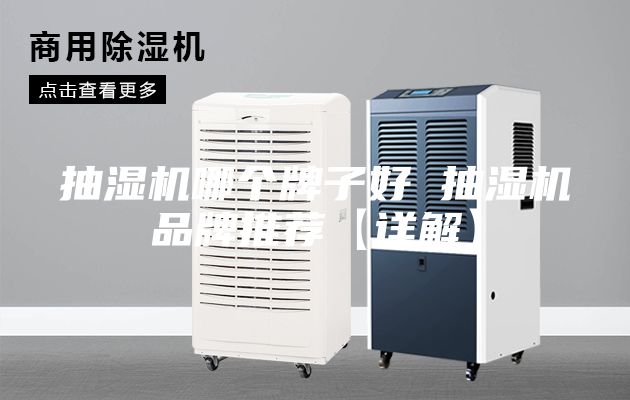 抽湿机哪个牌子好 抽湿机品牌推荐【详解】