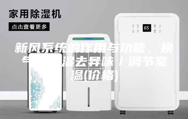 新风系统的作用与功能，换气／除湿去异味／调节室温(价格)