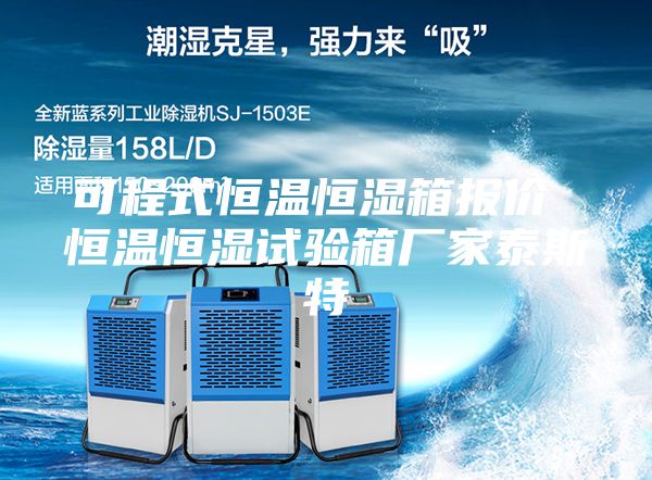 可程式恒温恒湿箱报价 恒温恒湿试验箱厂家泰斯特