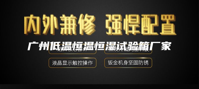 广州低温恒温恒湿试验箱厂家