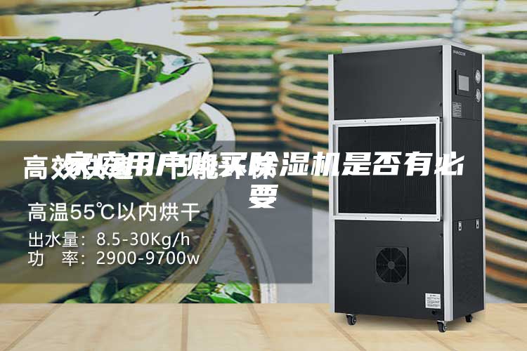 家庭用户购买除湿机是否有必要