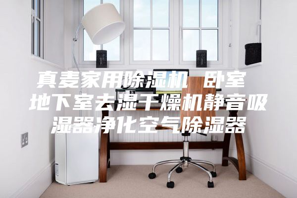 真麦家用除湿机 卧室 地下室去湿干燥机静音吸湿器净化空气除湿器