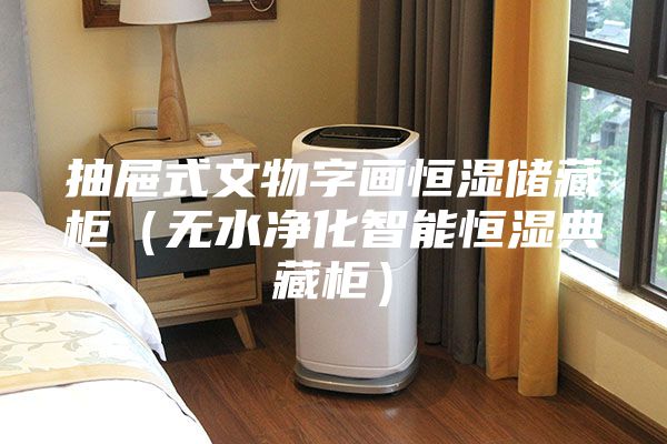 抽屉式文物字画恒湿储藏柜（无水净化智能恒湿典藏柜）