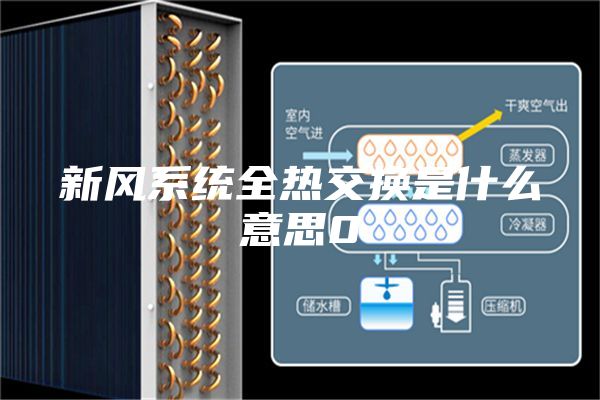 新风系统全热交换是什么意思0