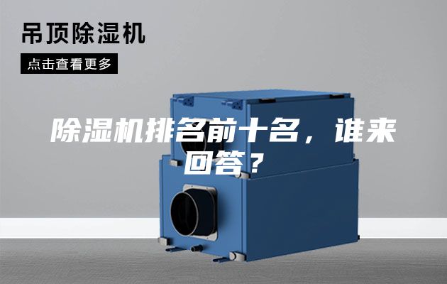 除湿机排名前十名，谁来回答？