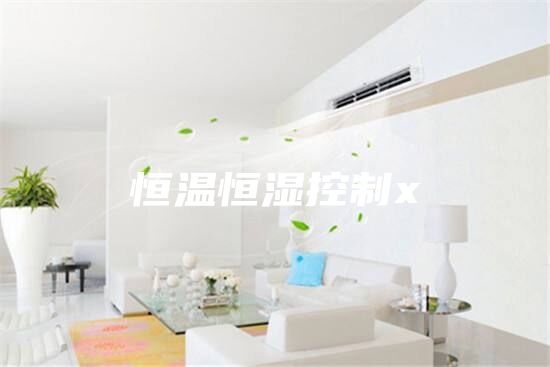 恒温恒湿控制x