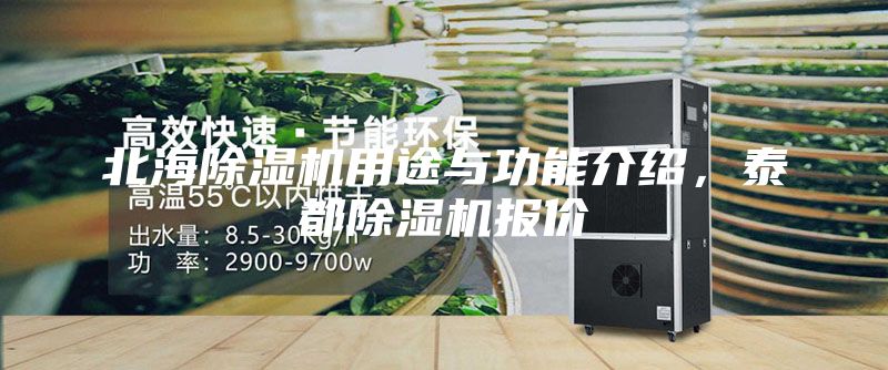北海除湿机用途与功能介绍，泰都除湿机报价