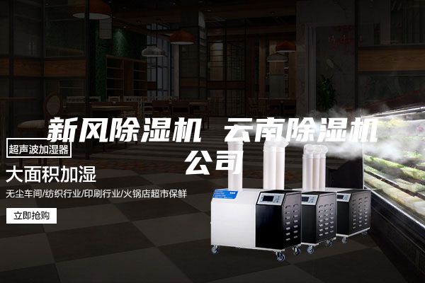 新风除湿机 云南除湿机公司