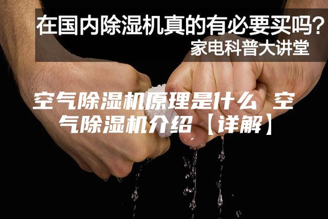 空气除湿机原理是什么 空气除湿机介绍【详解】