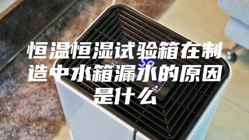 恒温恒湿试验箱在制造中水箱漏水的原因是什么
