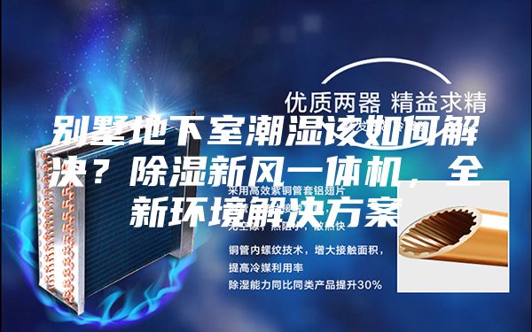 别墅地下室潮湿该如何解决？除湿新风一体机，全新环境解决方案