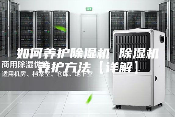 如何养护除湿机 除湿机养护方法【详解】